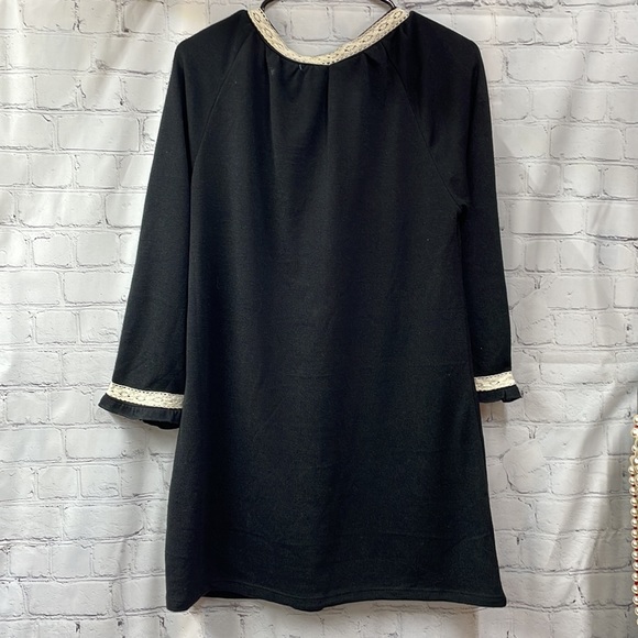 Beautiful embroidered crochet lace boho tassel 18W tunic top - Picture 7 of 7